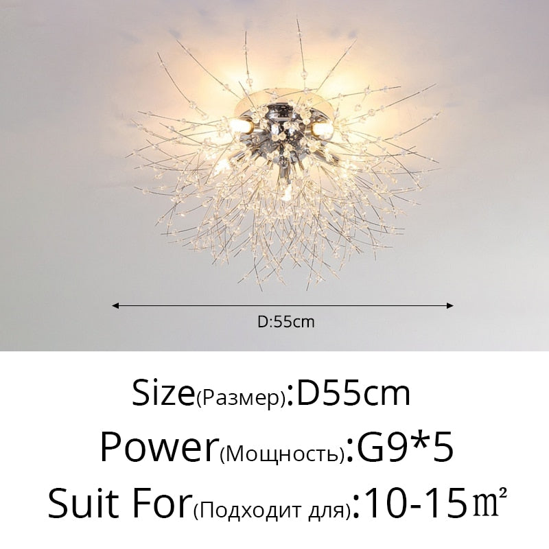 Nordic Modern LED Indoor Chandelier TOPAZ.PK