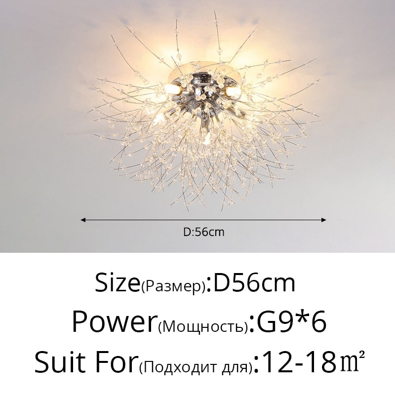 Nordic Modern LED Indoor Chandelier TOPAZ.PK