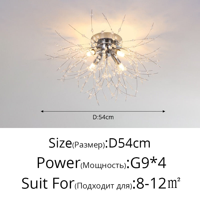 Nordic Modern LED Indoor Chandelier TOPAZ.PK