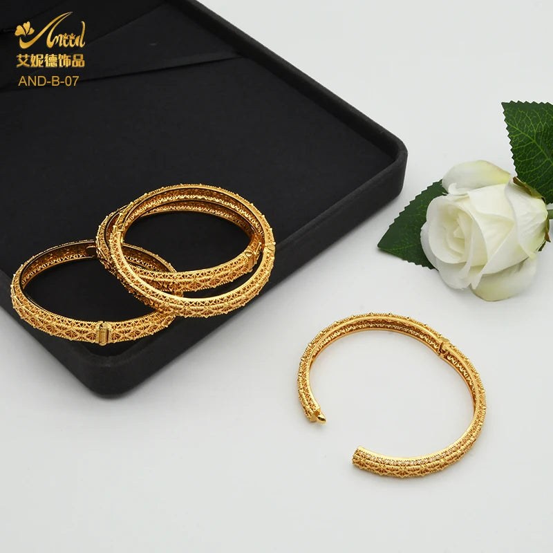 Indian Jewelry for Women Gold Color Bracelets Dubai Designer XPrice Shop