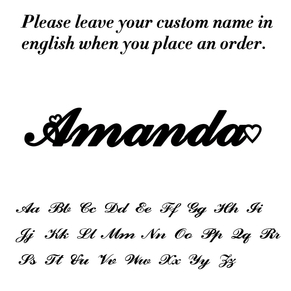 Personalized Name Bracelets (Stainless Steel) XPrice Shop