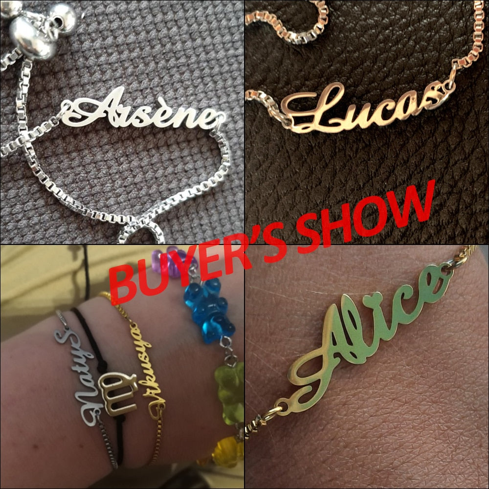 Personalized Name Bracelets (Stainless Steel) XPrice Shop