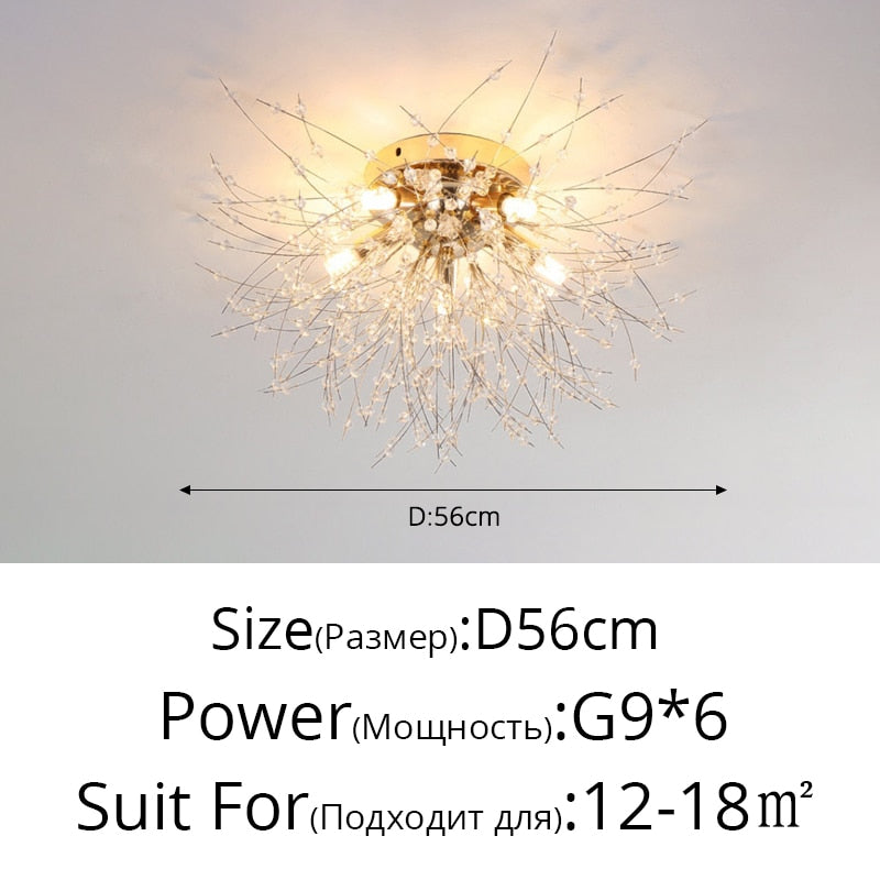 Nordic Modern LED Indoor Chandelier TOPAZ.PK