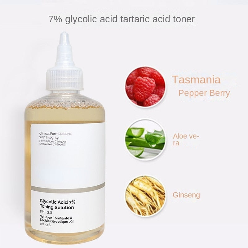 Fruit Acid Essence Toner Niacinamide Salicylic Pore Smoothing, Anti-aging, Exfoliation Acne Skincare Formula XPrice Shop