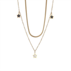 DIEYURO Star Charm Necklace and Bracelet XPrice Shop