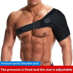 Adjustable Breathable Shoulder Support Brace Strap Sport Gym Stretch Bandage for Men Women